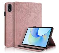 ONETHEFUL Funda con Tapa para Honor Pad X9 11.5" 2023 Cuero PU con Soporte para árbol de la Vida - Rosa
