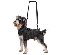 OneTigris Arnés para perros, Hopper Pequeño Arnés de Apoyo Arnés de Elevación Ajustable con 2 Asas para Apoyo y Rehabilitación Adecuado para Perros Pequeños Negro XS
