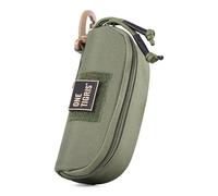 OneTigris Funda Táctica para Gafas Molle Impermeable, para Mujer y Hombre, Deportivas y de Sol, Horizontal-Ranger Verde, Talla Única