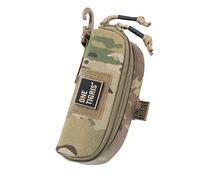 OneTigris Funda táctica para gafas, Molle impermeable, para mujer y hombre, gafas deportivas, gafas de sol, Horizontal-Camo, 23 * 18 * 8.2CM