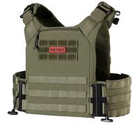 OneTigris FYR Chaleco táctico para airsoft, tirantes de placa ajustable transpirable protector de pecho para paintball, policía, airsoft