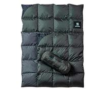 OneTigris Manta de viaje ultraligera de plumón, manta de camping para exteriores, cálida, impermeable, compacta, para camping, picnic, senderismo, 195 x 135 cm (5-25 ℃)