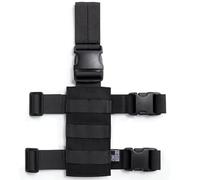 OneTigris Mini Panel MOLLE para Funda - Plataforma Táctica Drop Leg, Nylon 1000D, Sistema Minimalista Ajustable para Soporte de Muslo para Funda