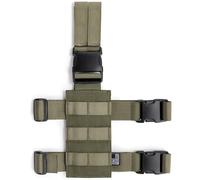 OneTigris Mini Panel MOLLE para Funda - Plataforma Táctica Drop Leg, Nylon 1000D, Sistema Minimalista Ajustable para Soporte de Muslo para Funda