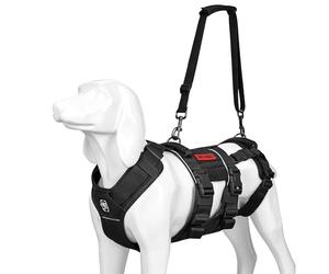 OneTigris SKYEWALKER - Arnés para perros ajustable con 2 asas para elevación y rehabilitación, adecuado para perros medianos y grandes, negro, M