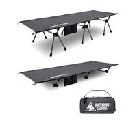 OneTigris SUPRANU ama plegable de 190 x 70 cm, cama de camping portátil, plegable, ligera, plegable de hasta 150 kg, para tienda de campaña, exterior, viajes, jardín, oficina (gris)