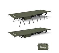 OneTigris SUPRATIROS Cama plegable XXL, portátil, plegable, ligera, para camping, hasta 180 kg, para tienda de campaña, exterior, viajes, jardín, oficina (220 x 80 cm)