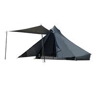 OneTigris Tetra Tipi - Tienda de campaña ultraligera para 1 o 2 personas, tienda de campaña para senderismo con interior de malla, impermeable para 3 estaciones, ideal para camping al aire libre,