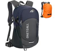 ONETOALL Mochila Antirrobo de Mujer 20L, Mochila de Senderismo Pequeña para Hombre Ligera, Mochila de Ciclismo con Espaldera Transpirable para Senderismo, Viajes y Trayectos Diarios, Solo 500g