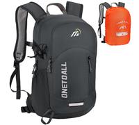 ONETOALL Mochila Antirrobo de Mujer 20L, Mochila de Senderismo Pequeña para Hombre Ligera, Mochila de Ciclismo con Espaldera Transpirable para Senderismo, Viajes y Trayectos Diarios, Solo 500g