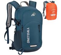ONETOALL Mochila Antirrobo de Mujer 20L, Mochila de Senderismo Pequeña para Hombre Ligera, Mochila de Ciclismo con Espaldera Transpirable para Senderismo, Viajes y Trayectos Diarios, Solo 500g