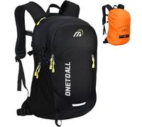 ONETOALL Mochila Antirrobo, Mochila Senderismo 20 L, Mochila Pequeña Hombre Mujer con Espaldera Transpirable para Montaña|Trekking|Esqui|Ski|Ciclismo|Viajes|Trayectos Diarios, Ultraligera Solo 500g