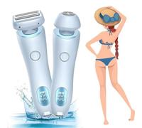 OneTreeTime Afeitadora profesional, maquinilla de afeitar eléctrica 2 en 1 para mujer, afeitadora de cuerpo completo con pantalla digital, depilación indolora para pieles sensibles, húmeda y seca The