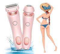 OneTreeTime Afeitadora profesional, maquinilla de afeitar eléctrica 2 en 1 para mujer, afeitadora de cuerpo completo con pantalla digital, depilación indolora para pieles sensibles, húmeda y seca The