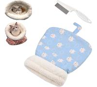 OneTreeTime Saco de dormir de invierno for gatos, saco de dormir de invierno for gatos, cueva for gatos, cama for gatos, saco de dormir for gatos, saco de dormir grande de felpa for gatos, cama for ga
