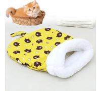 OneTreeTime Saco de dormir for gatos, saco de dormir for gatos de interior, saco de dormir for gatos de invierno, cueva for cama for gatos, tapete for mascotas, saco for gatos y perros pequeños, suave