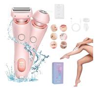 OneTreeTime The Glide Pro 3.0 - Afeitadora eléctrica portátil 2 en 1 Eleg-ance, impermeable IPX7 para mujer, húmeda y seca (rosa)