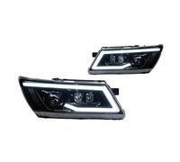 ONETREND Conjunto Faro Delantero Para Fiat Para Freemont Faro LED DRL Hid Angel Eye Bi Xenon Beam Accesorios Estilo De Coche