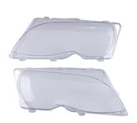 ONETREND Cubierta Faros Delanteros Coche para BMW para Serie 3 para E46 Facelift Touring 4 Puertas 2002-2005 Cubierta de Faro de Coche Cubierta de Faro Cubierta Faros Coche (Size : Pair)