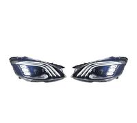ONETREND Faros Delanteros Para Benz Clase S W221 2006 2007 2008 2009 2010 2011 2012 Conjunto De Faros Delanteros LED Accesorio Para Coche Faro Coche(2010-2013,Have night vision)
