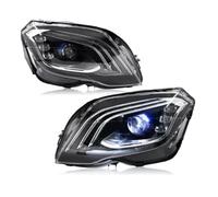 ONETREND Faros Delanteros Para Benz Para GLK Para GLK250 Para GLK300 X204 2013-2015 Faros Delanteros Conjunto De Faros Diseño LED Faro Coche