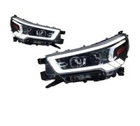 ONETREND Faros Delanteros Para Toyota Para Hilux Para REVO 2021-2023 Faros Delanteros LED Luces Diurnas Proyector Doble Accesorios Para Coche Modificados Faro Coche