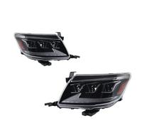 ONETREND Faros Delanteros Para Toyota Para HILUX Para VIGO 2012-2014 LED Lámpara De Cabeza DRL Lámpara Señal Dinámica Conjunto De Luces Delanteras Faro Coche(LHD)