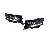 ONETREND Faros Delanteros Para Toyota Para Prado 2017-2020 LED Faros Delanteros DRL Señal De Giro Luz Alta Proyector Angel Eye Lente Faro Coche
