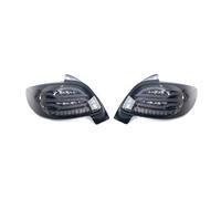 ONETREND Faros Traseros Para Peugeot 206 2004-2008 2 Luces Traseras LED Lámpara DRL Freno Marcha Atrás Antiniebla Conjunto De Para Coche Plug And Play Piloto Trasero Coche(Light Black)