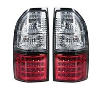 ONETREND Faros Traseros Para Toyota Para Prado Para Land Para Cruiser LC90 1997-2002 Conjunto De Luces Traseras Señal Giro Advertencia Freno Parachoques Piloto Posterior(Red White)