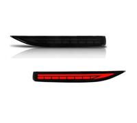 ONETREND Piloto Trasero Antiniebla Para Corolla Para Altis 19-22 LED Parachoques Trasero Reflector Conjunto Cola/freno Faros Antiniebla Traseros Luz De Señal Giro Coche(A Smoked Lens)