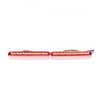 ONETREND Piloto Trasero Antiniebla Para CR-V Para CRV 2023 2024 2025 Luz Antiniebla Trasera LED Para Coche Parachoques Luz Freno Reflector Indicadores Señal Giro(Red B Connect Cable)