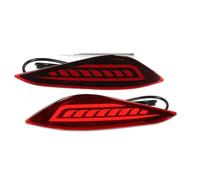 ONETREND Piloto Trasero Antiniebla Para Rush 2018 2019 2020 Faro Antiniebla 2x Reflector Parachoques Trasero Luz Freno Estacionamiento Conducción Señal Giro 3 Funciones(Style A)