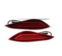 ONETREND Piloto Trasero Antiniebla Para Rush 2018 2019 2020 Faro Antiniebla 2x Reflector Parachoques Trasero Luz Freno Estacionamiento Conducción Señal Giro 3 Funciones(Style B)