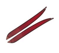 ONETREND Piloto Trasero Antiniebla Para Tesla Para Modelo 3 Para 2017-2022 Parachoques Trasero Luz Freno Trasera Parada Señal Giro Reflector Advertencia Lámpara Antiniebla S(Red one pair)