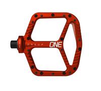 OneUp Componentes Aluminio Plataforma Plano MTB Bici De Montaña Pedales Rojo