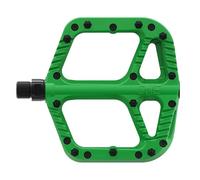 OneUp Components Pedales compuestos, verdes - Pedales planos ligeros y duraderos para bicicletas de montaña (MTB)