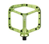 OneUp Components Pedales de plataforma de aluminio verde one_size