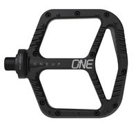 OneUp Components Pedales Planos Plataforma MTB Bicicleta Color Negro Aluminio
