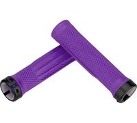 OneUp Components Puños de manillar de bloqueo lila 136 mm