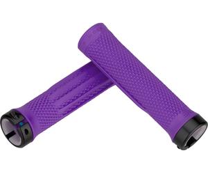 OneUp Components Puños de manillar de bloqueo lila 136 mm