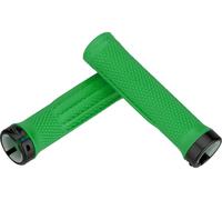 OneUp Components Puños de manillar de bloqueo verde 136 mm