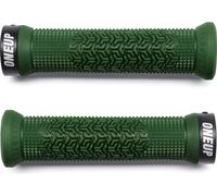 OneUp Components Puños de manillar Lock-On verde