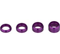 OneUp Components Set de espaciadores Axle R Shims Spacer Set lila one_size
