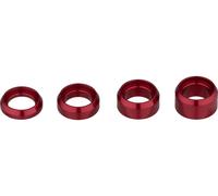 OneUp Components Set de espaciadores Axle R Shims Spacer Set rojo one_size