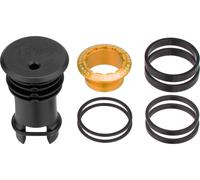 OneUp Components Tapa de juego de dirección EDC Top Cap naranja 1 1/8"