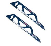 ONEVAN Hojas de sierra sable, 2 unidades, 305 mm, universales, de cola de zorro, hojas de sierra de sable