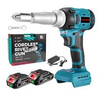 ONEVAN Remachadora Inalámbrica a Batería Carrera 20mm Ø2,4-5,0mm Brushless