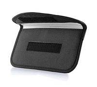 ONEVER 2 Bolsa De Bloqueo De Señal, GPS RFID Faraday Bolsa De Protección De Jaula, Funda para Teléfono Móvil Protección De La Privacidad Y Llave De Coche Fob, Anti-rastreo Antispying