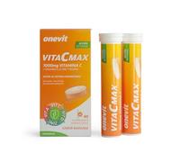 Onevit VitaCMax - Vitamina C 1000mg + Vit. A, D, Zinc, Selenio. Sistema inmunitario. 40 comprimidos efervescentes